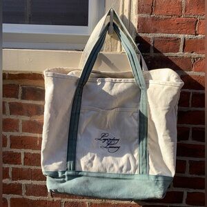 Vintage boat tote